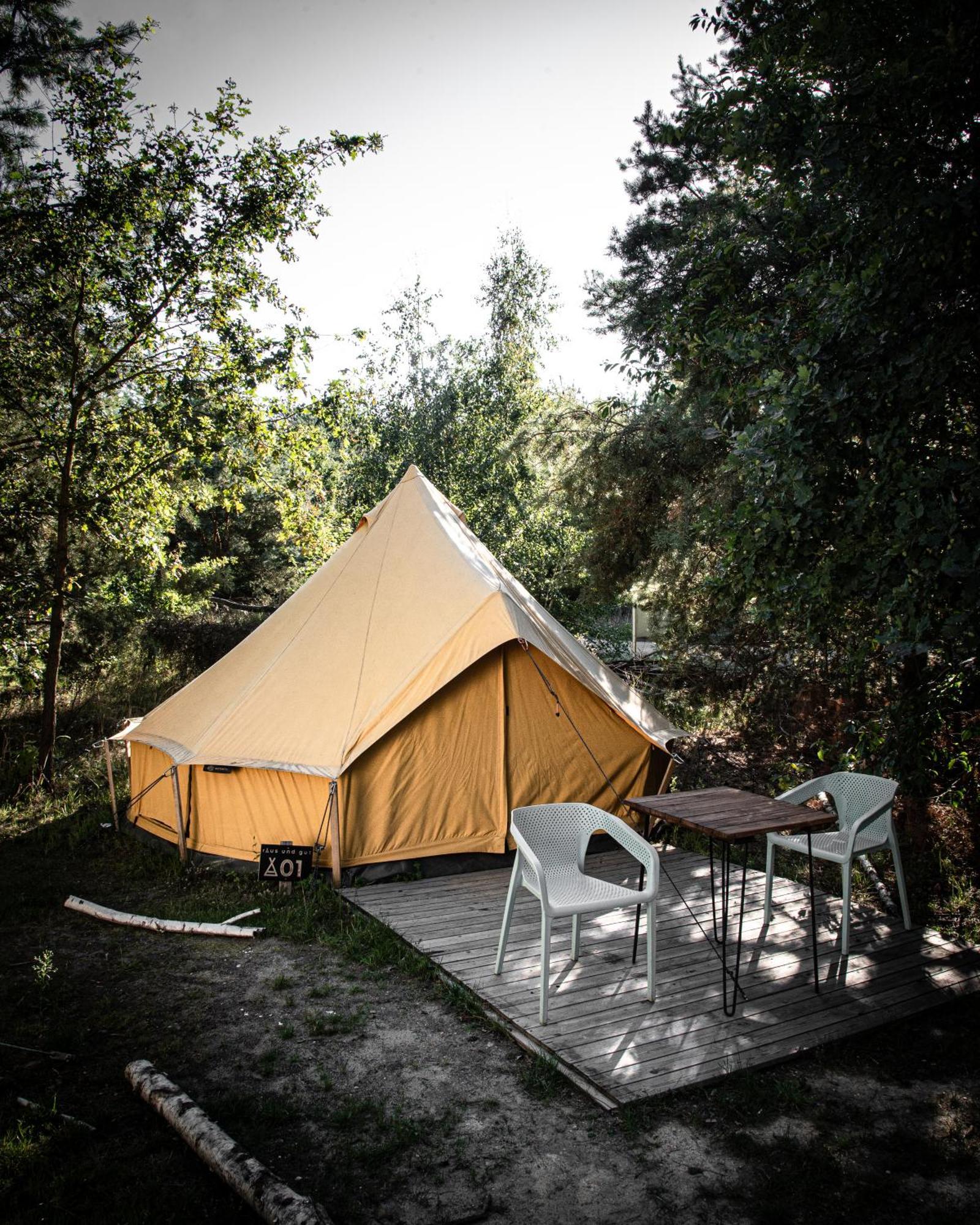 Raus Und Gut Glamping Am Graebendorfer See Drebkau Exterior photo