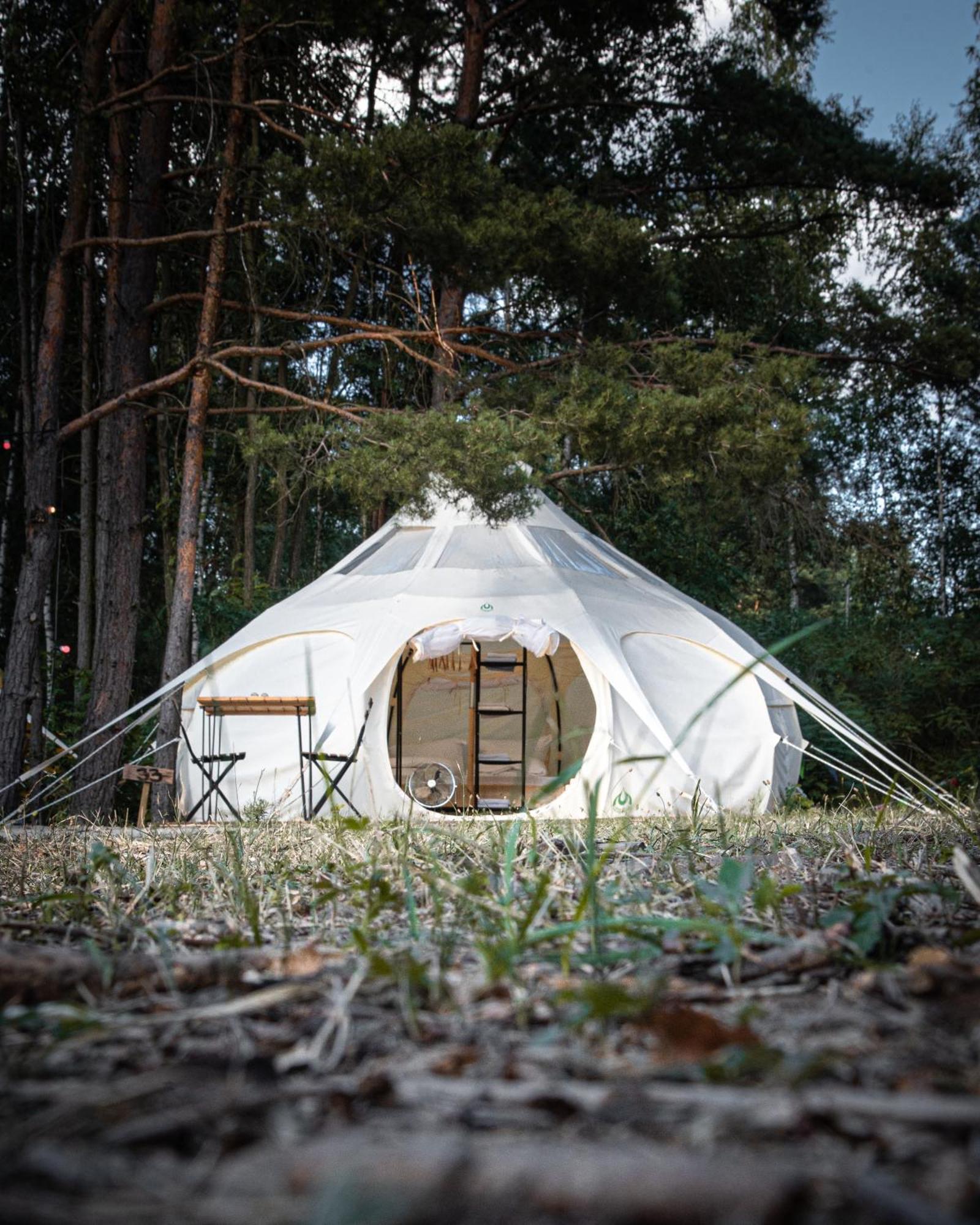 Raus Und Gut Glamping Am Graebendorfer See Drebkau Exterior photo
